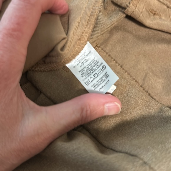 Loft Peyton trouser size 6 tan pleated - Picture 4 of 5